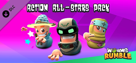 Worms Rumble - 动作全明星包 / Worms Rumble - Action All-Stars Pack
